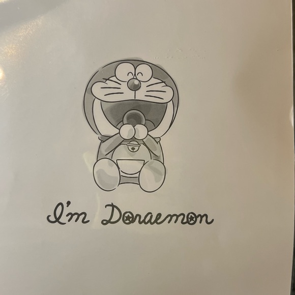 I’m Doraemon Watercolor Large Sticker Sheet Japan Exclusive Kawaii Anime Gadget - Picture 7 of 8